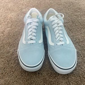 NWOT blue vans